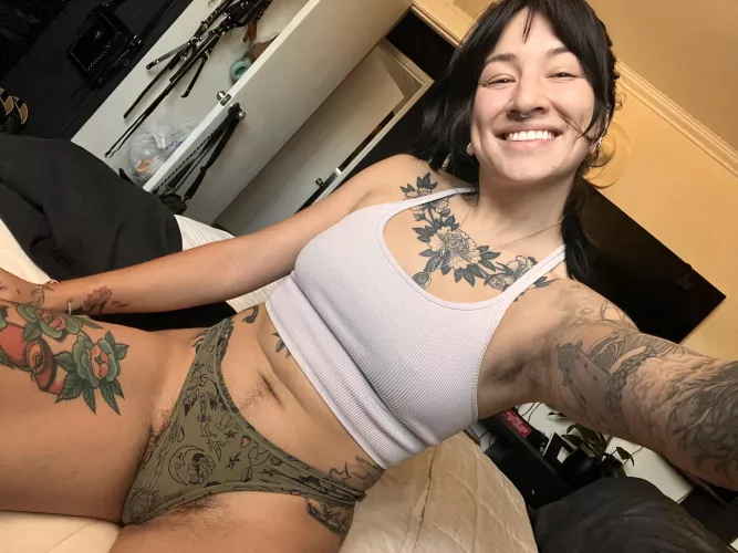 Are you playing with my bush, happy trail, or armpits 1st? 🙃