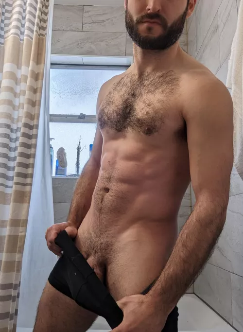 Can you do me a favour and peel these boxers off me?