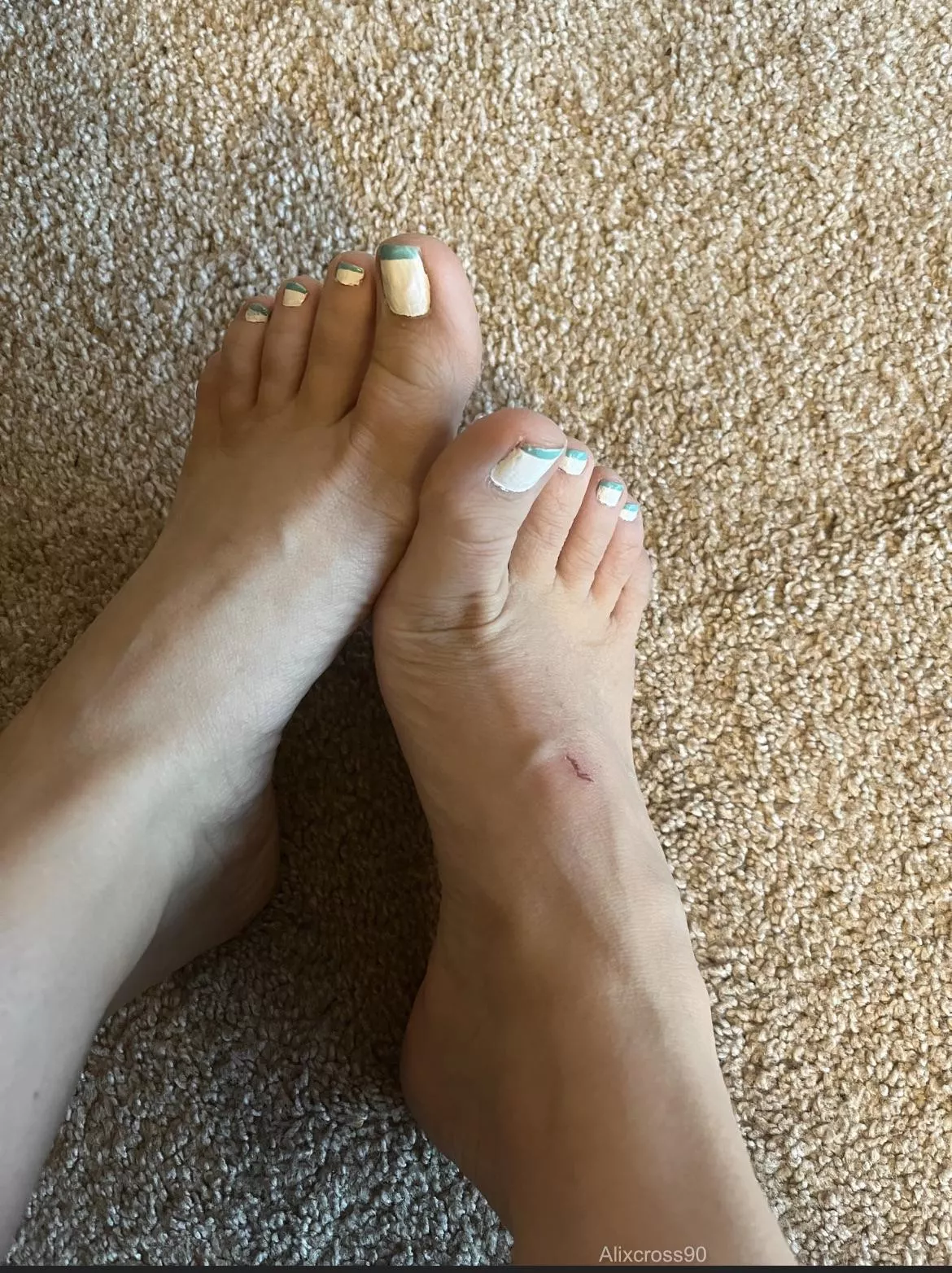 Do you like the blue and white French?