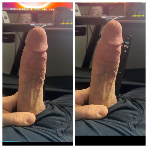 Does it count as thick if I can hide the remote behind it?