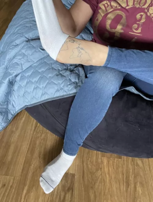 Don’t you wish you were pulling these off for me…with your mouth 👄