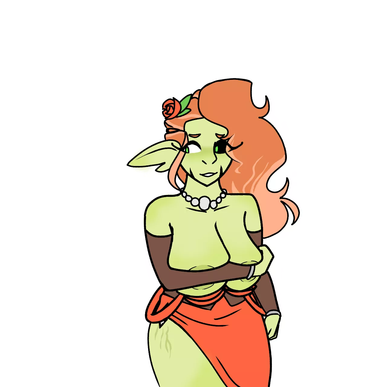 (doodle) a Private meeting at the Gala