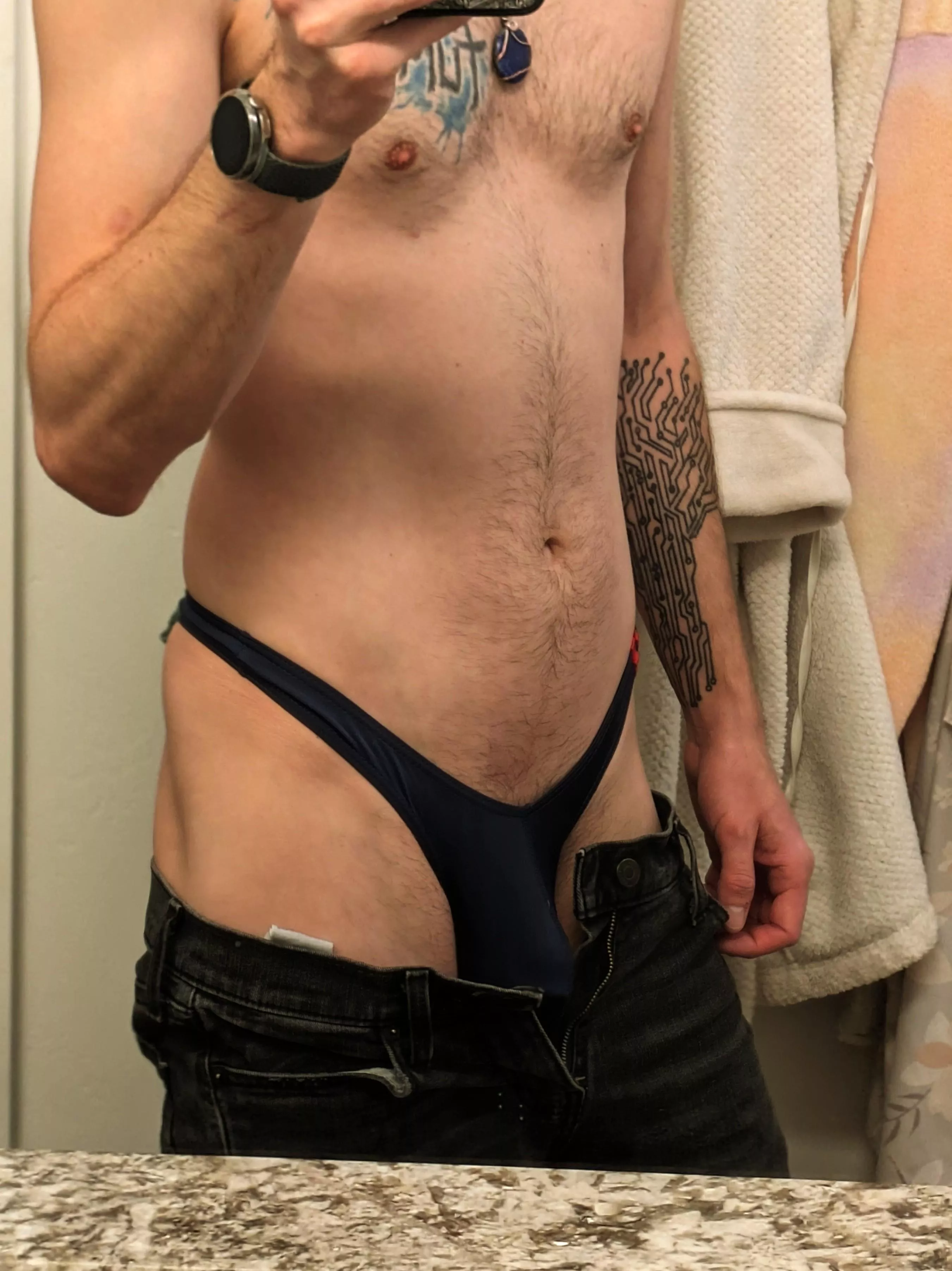 Feeling good after a fun weekend