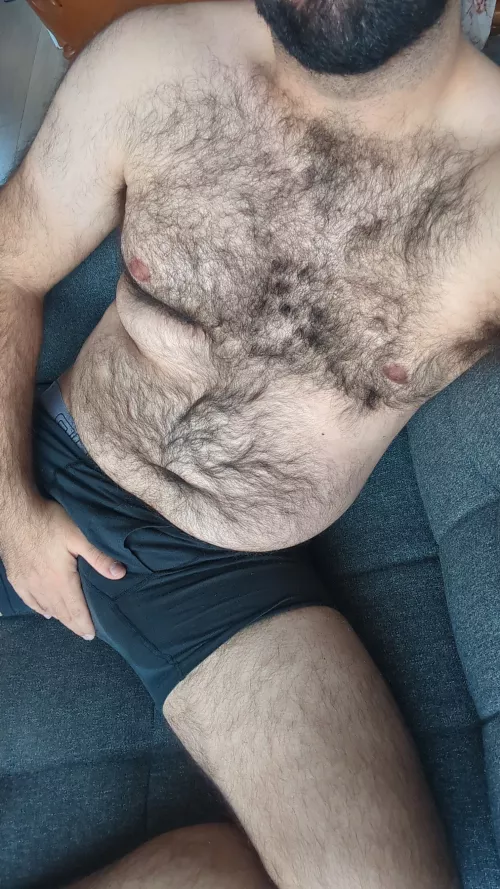 Feels good to be home from work