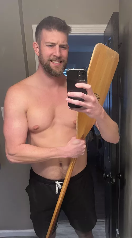 Have you earned a paddling?