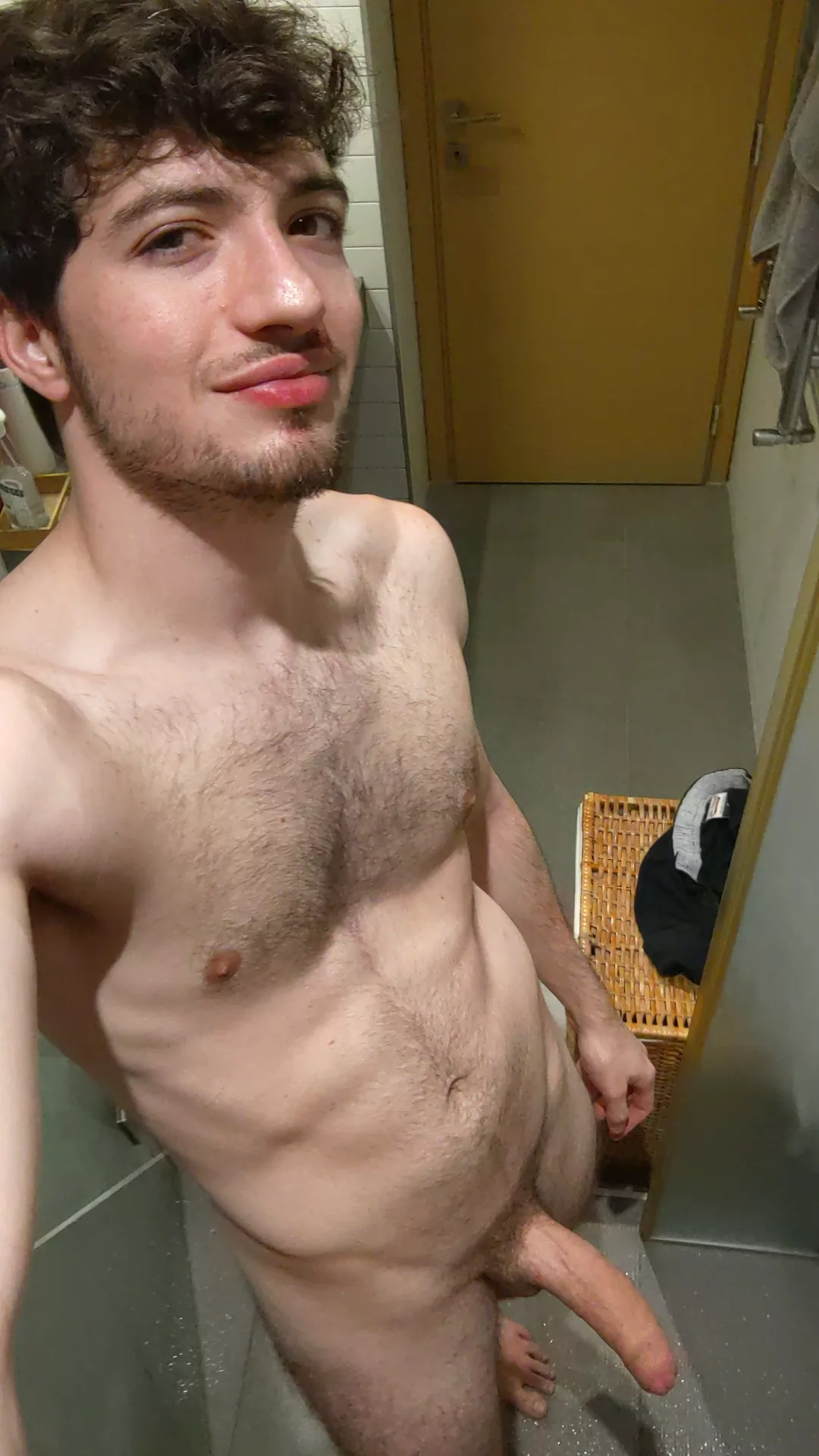 I could be playing games, but I'm taking nudes instead