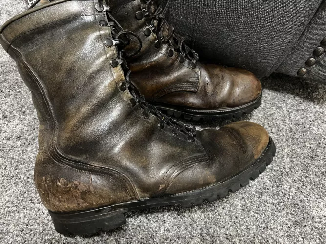 I have searched for many years for the perfect worn boots. So happy!!