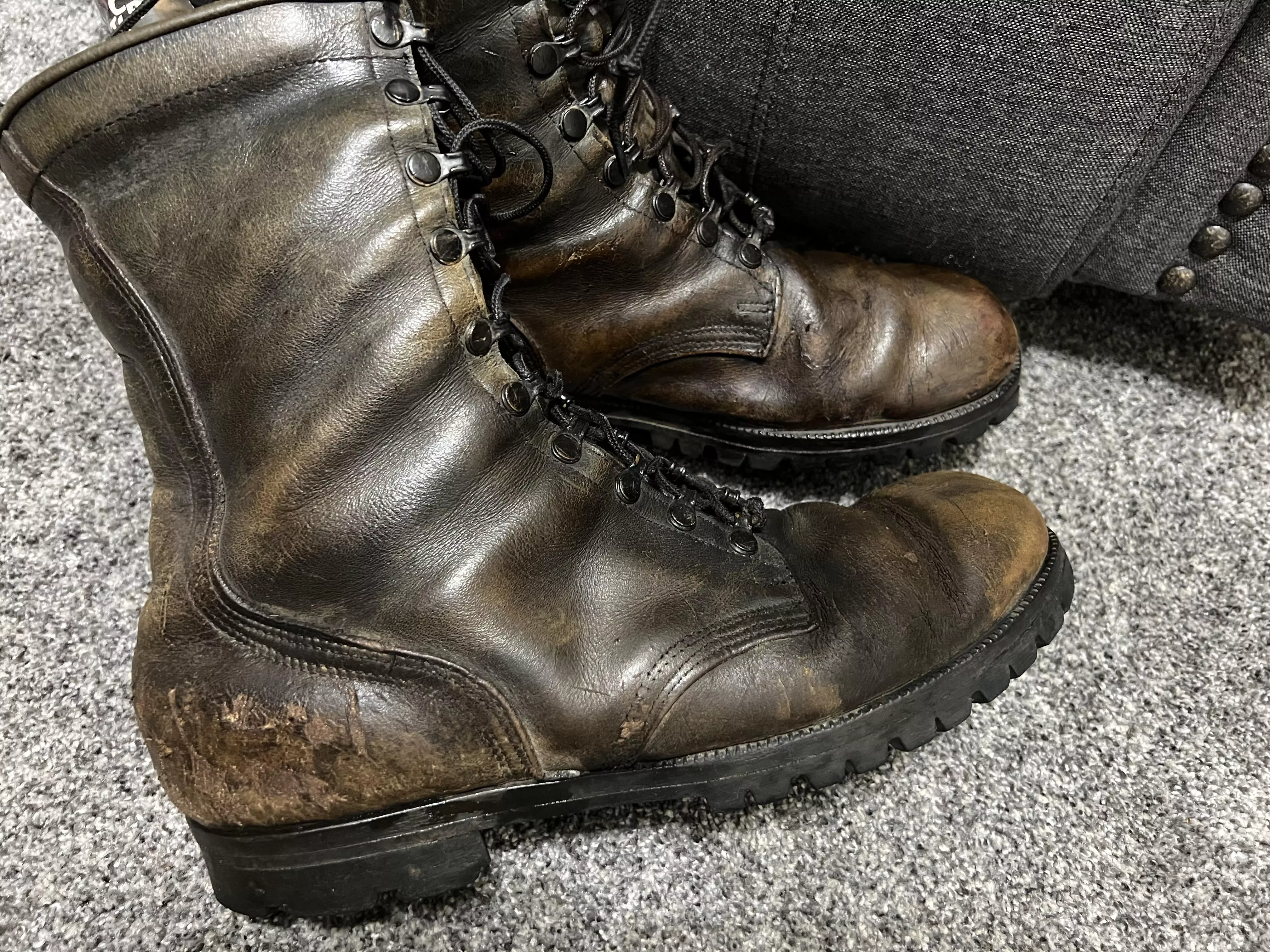 I have searched for many years for the perfect worn boots. So happy!!