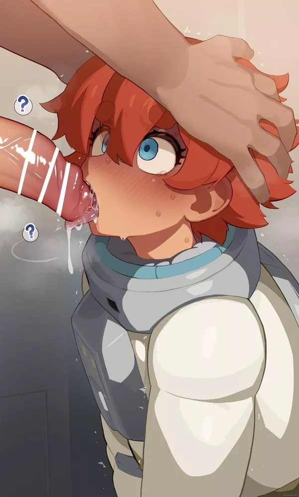 I love it when you grab my head while I suck your cock~