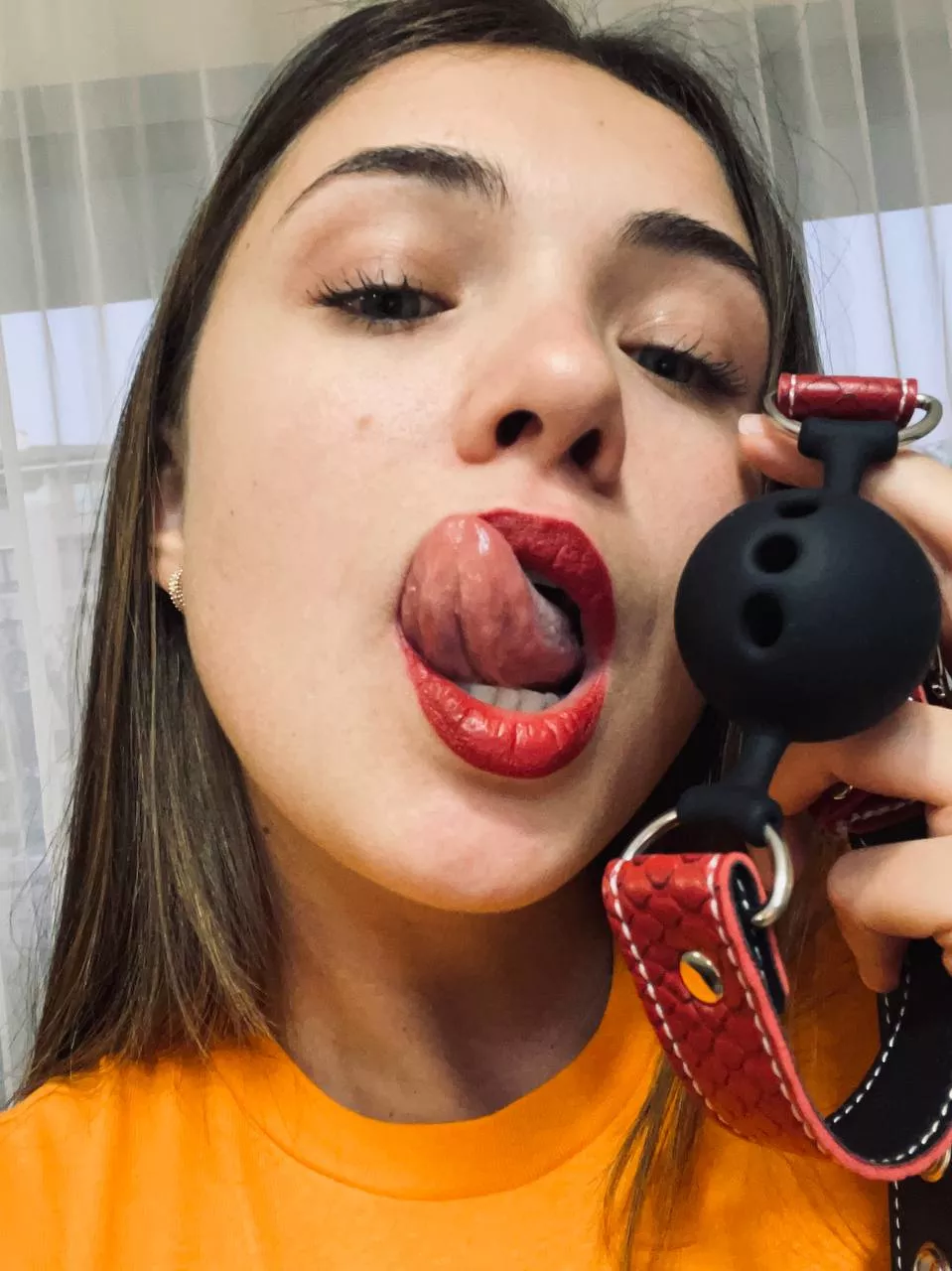 I'll only put this gag on if you agree to fuck me in the ass [F]