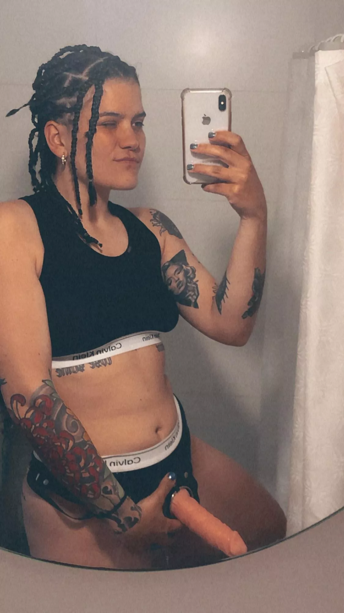 I'm going to wait for you to come back from work dressed like this