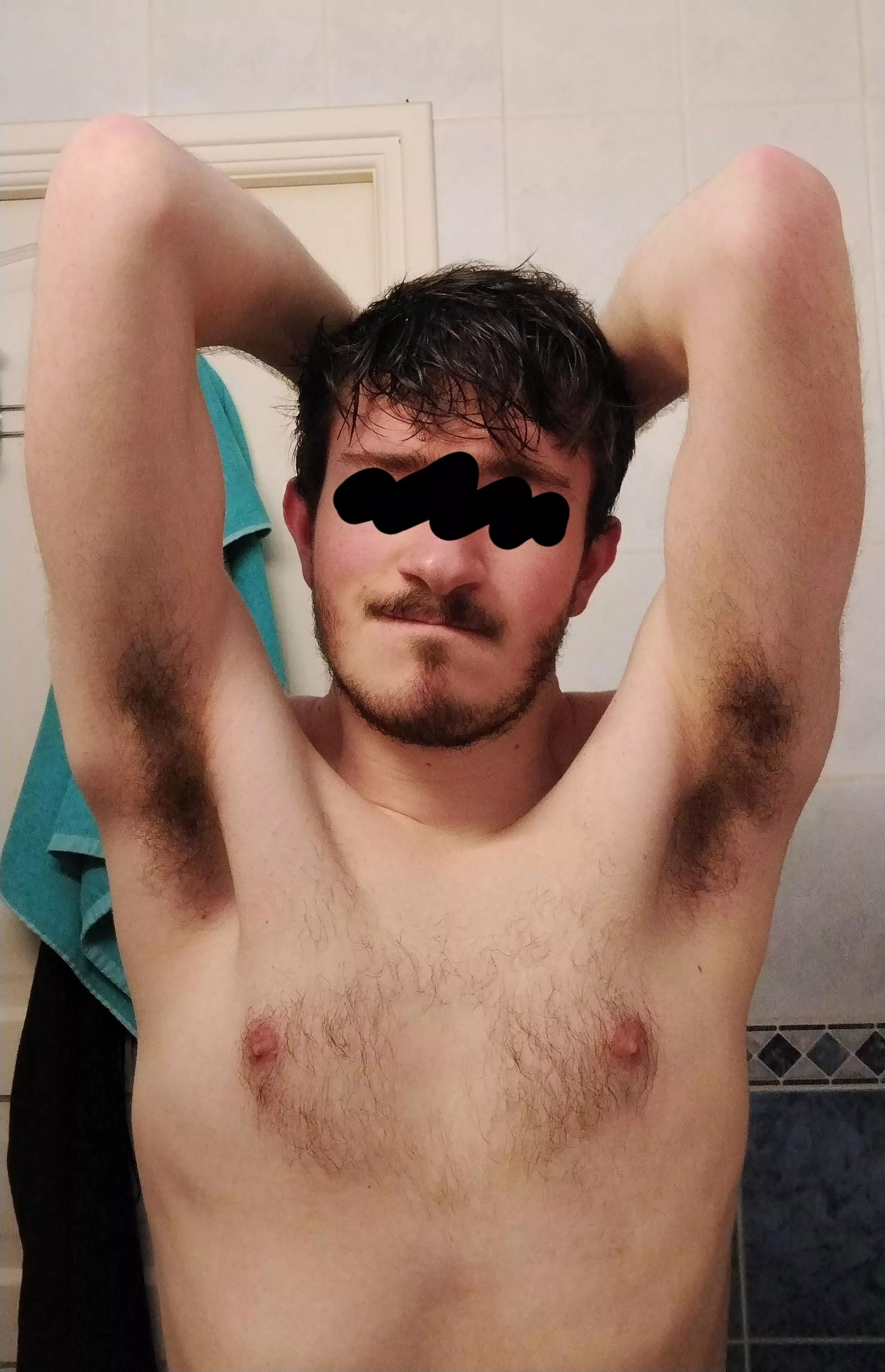 Just because I'm taking a shower doesn't mean I'm washing my pits