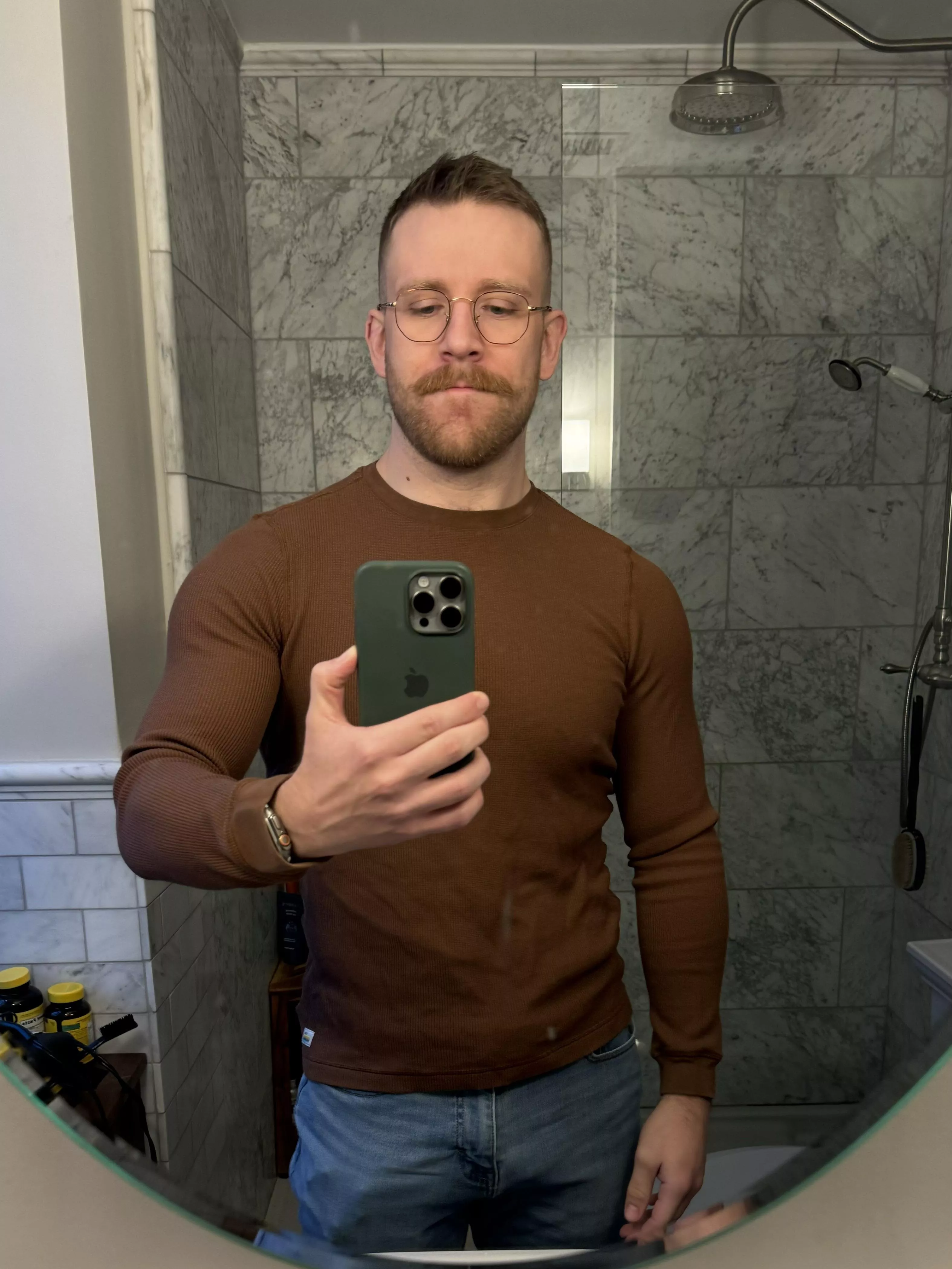 Last mirror selfie at my parent’s