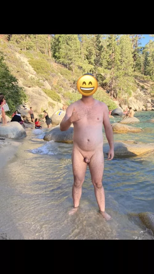 Me at the nude beach