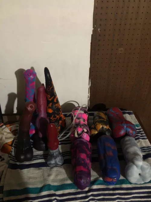 My collection of toys thus far.