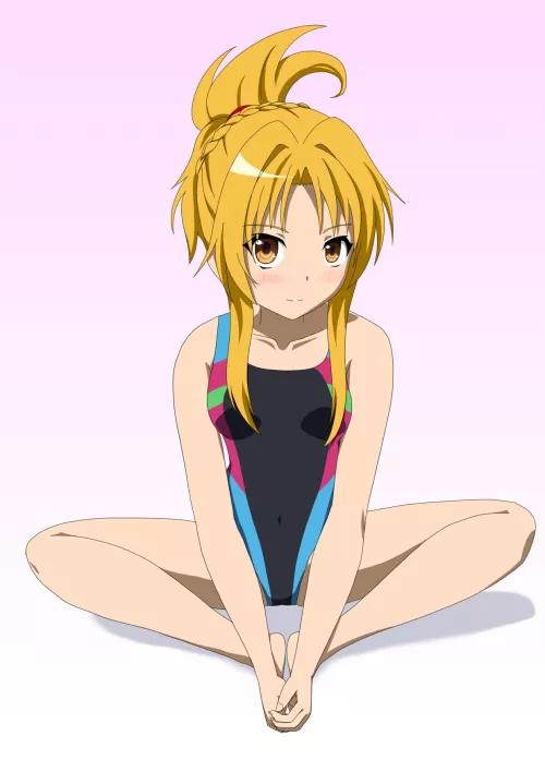 Oda Nobuna in Competition Swimsuit [Oda Nobuna no Yabou] (Hoshino Sora)