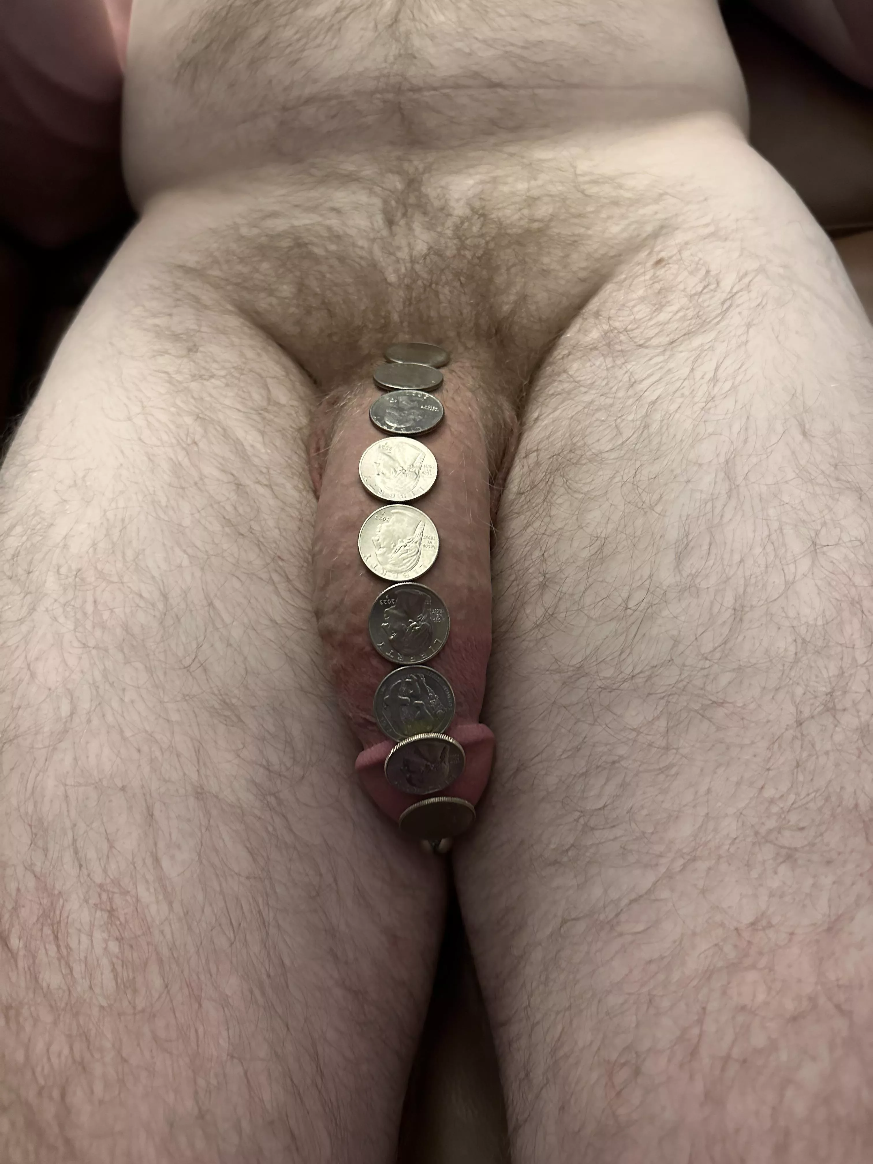 Quarter challenge - the new dick measuring contest