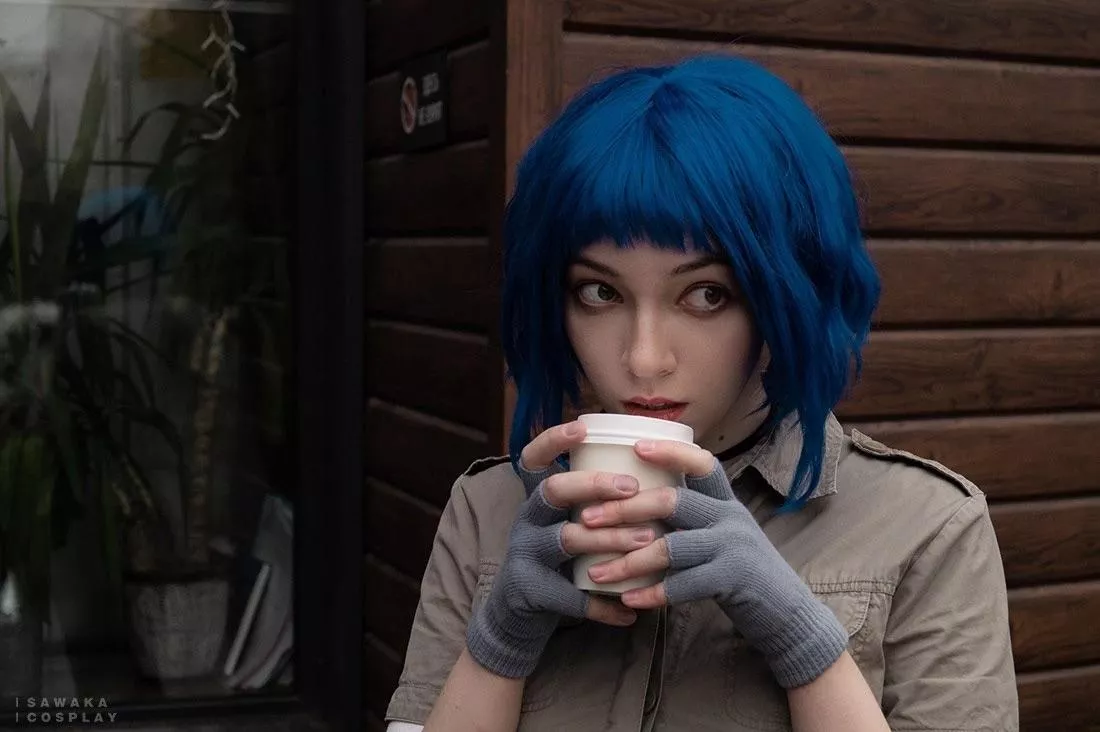 Ramona Flowers from Scott Pilgrim cosplay by Sawaka