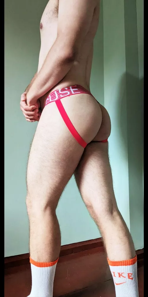 Red jocks for naughty thoughts