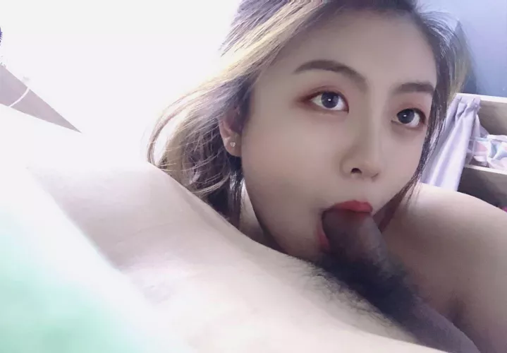 Red lipstick blowjob