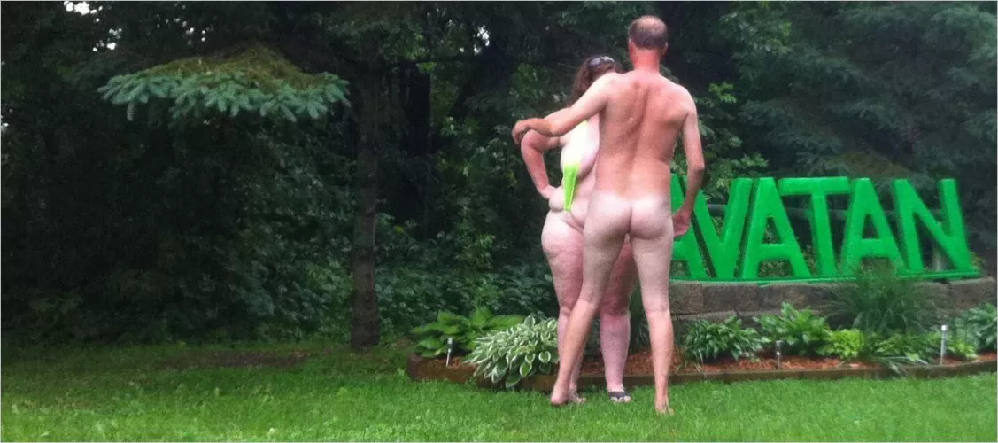 She's kind of clothed.