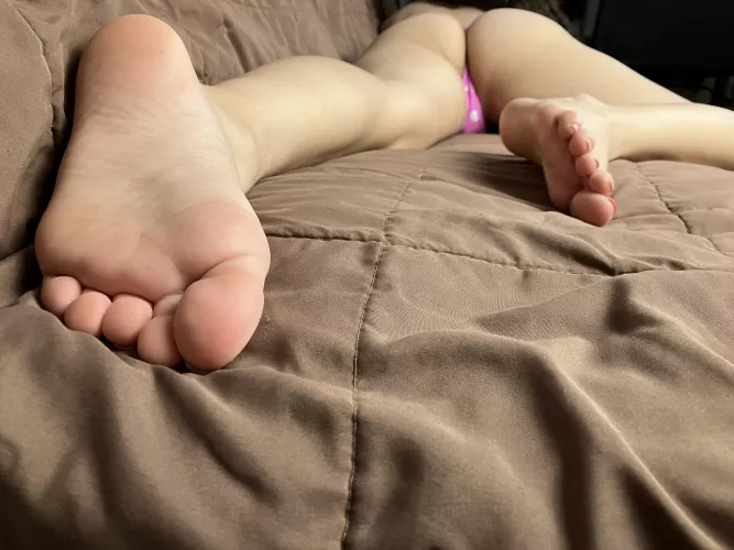 Some close up toes to brighten your day hehe did it help?
