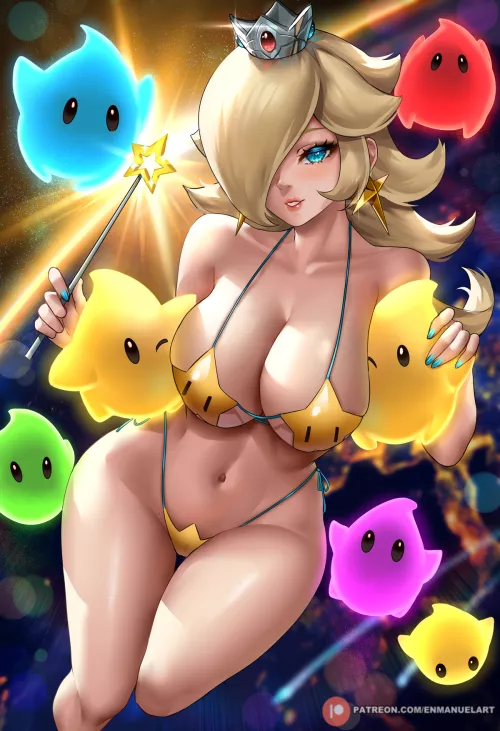 starkini Rosalina (@Enmanuelart20)[Super Mario Bros]