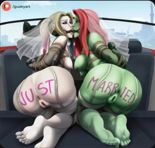 The beautiful couple (guakyart)