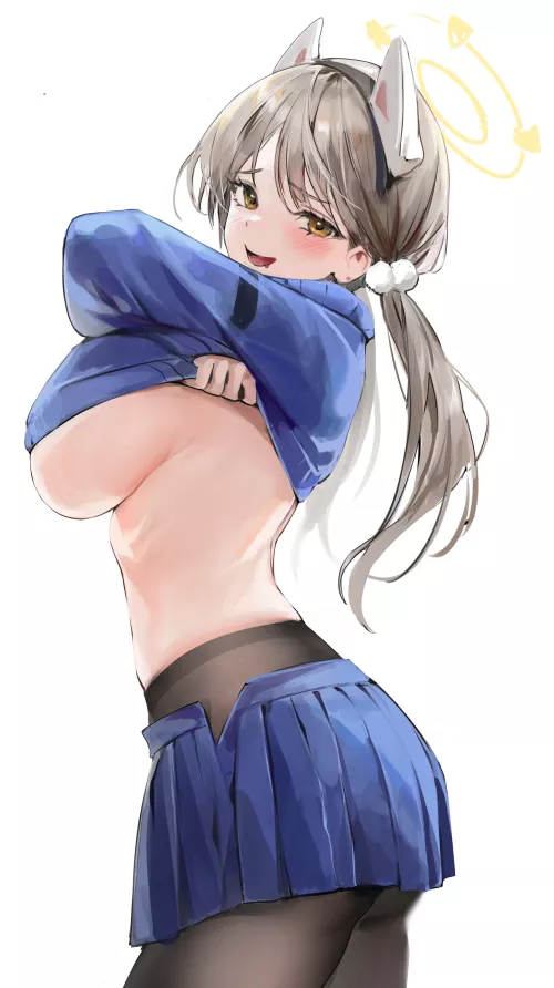 Undressing Moe [Blue Archive]