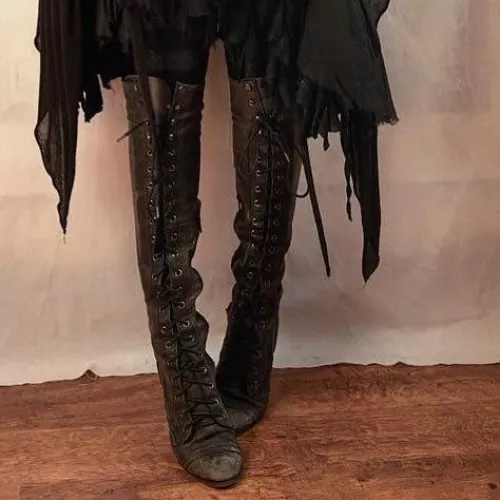 Where to find boots like these but without the heel or minimal heel