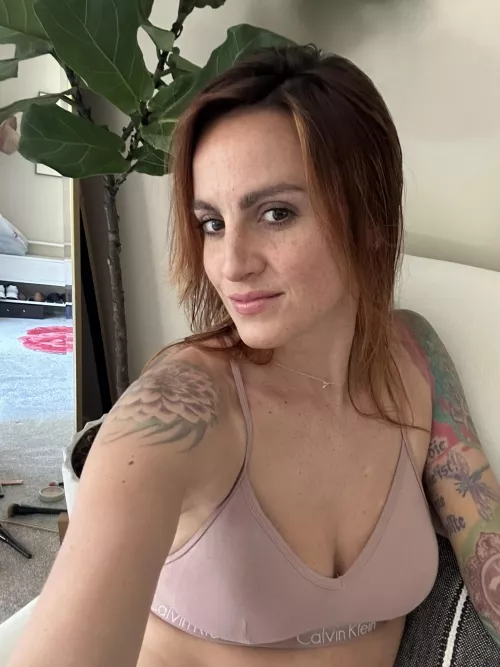 Where would you start licking my freckles?