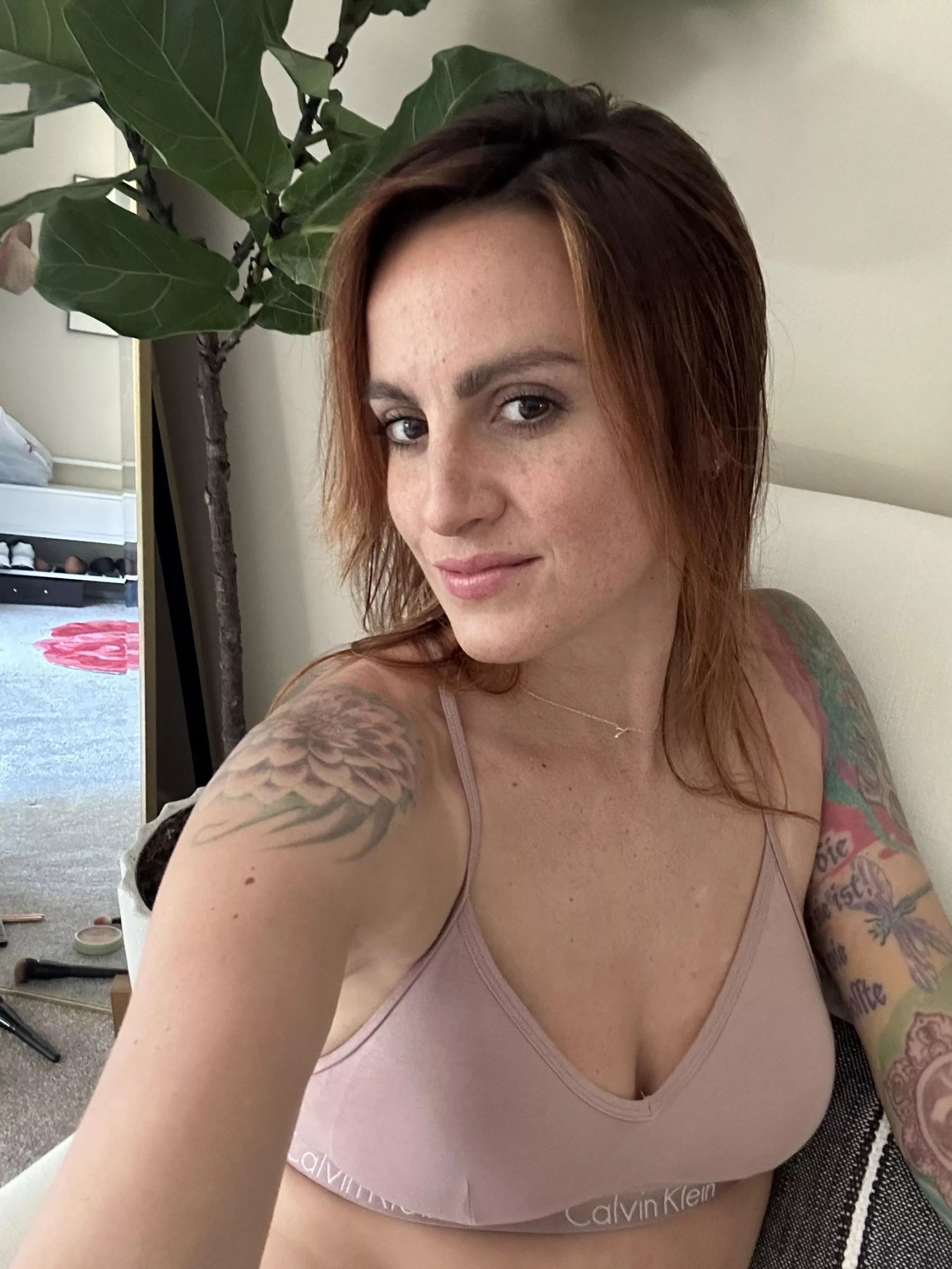 Where would you start licking my freckles?