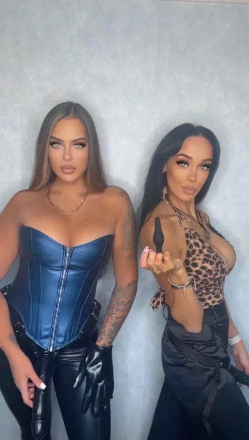 Would you date two girls who beat you every day and lock you in chastity? Be honest