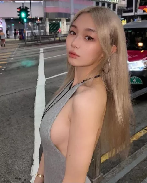 You know what they say about blonde asians