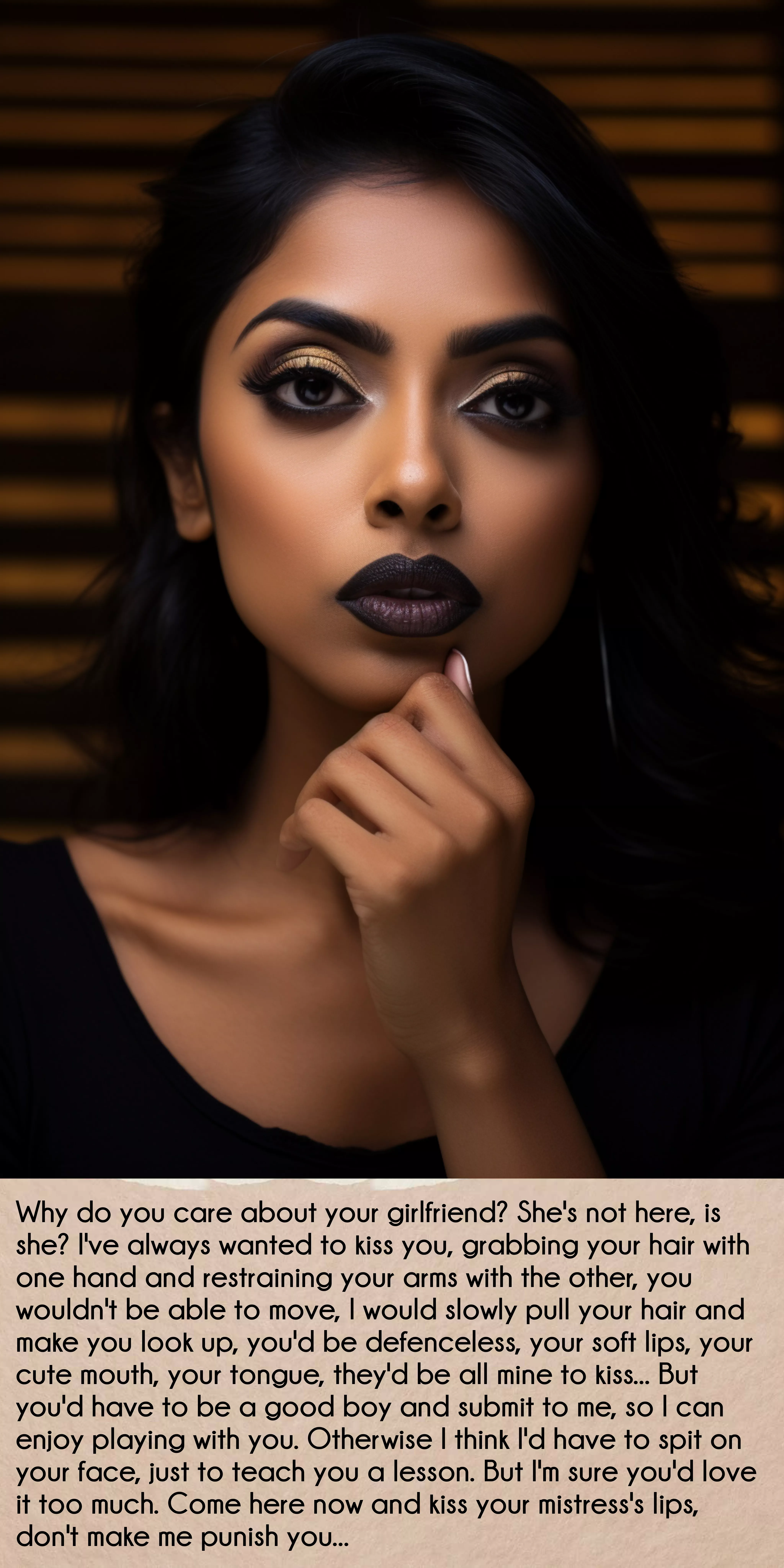 Your girlfriend isn't here, let it be our little secret