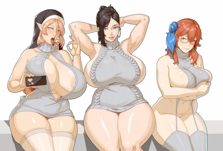 3 Milfs Waiting for You (ictiwinter)