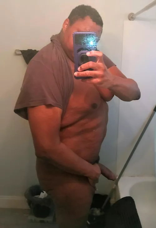 6'8 and carrying this thick heavy thing around.