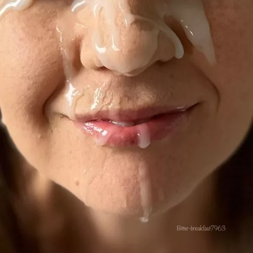 Add to it or lick it off?