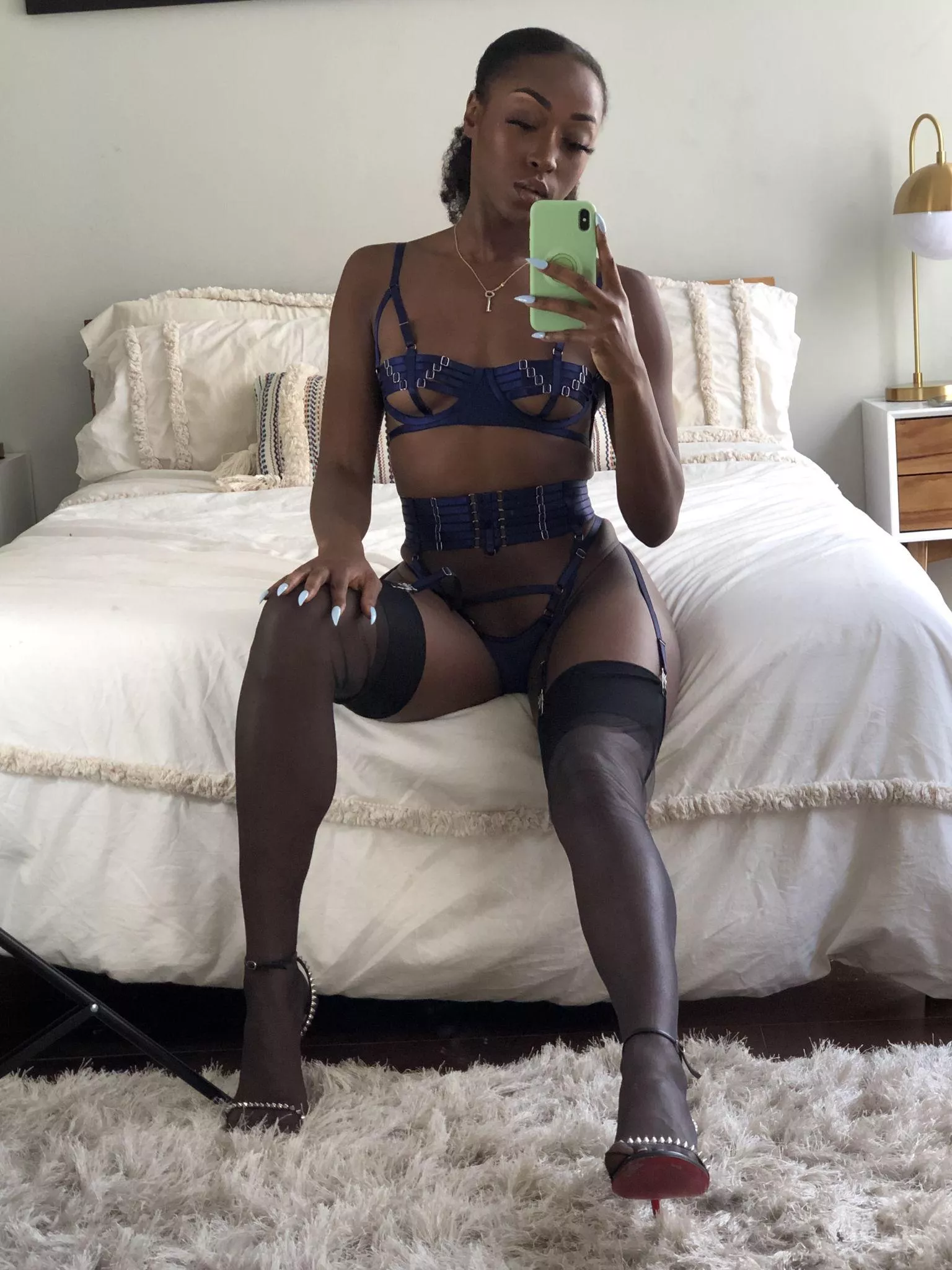 Can you handle a Dominatrix in lingerie?