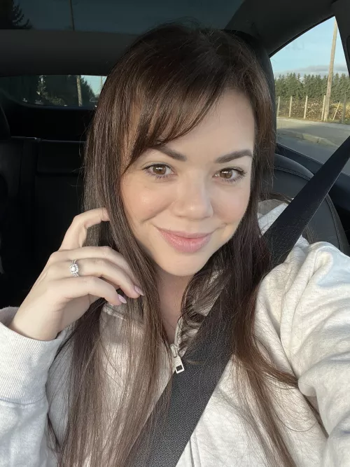 Car selfie on this gorgeous day!