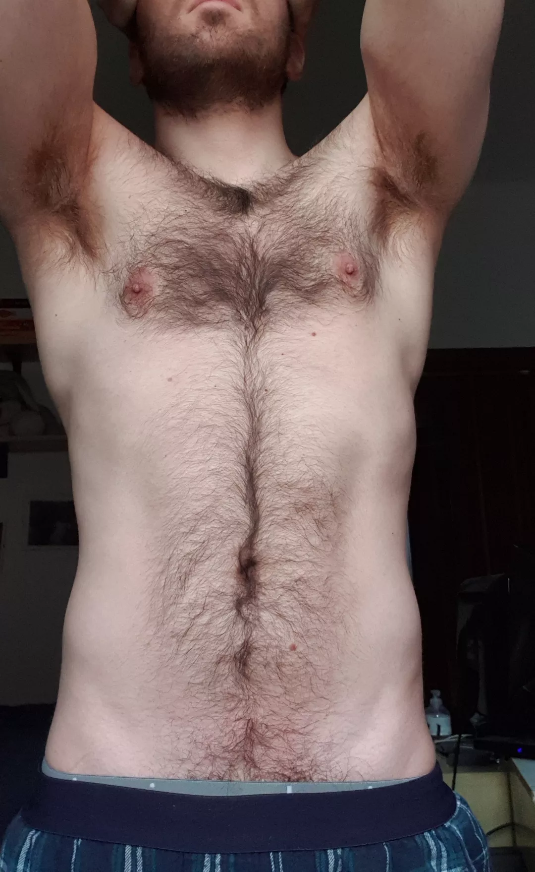 Chest hair in the armpits or armpits on the chest hair? All in one