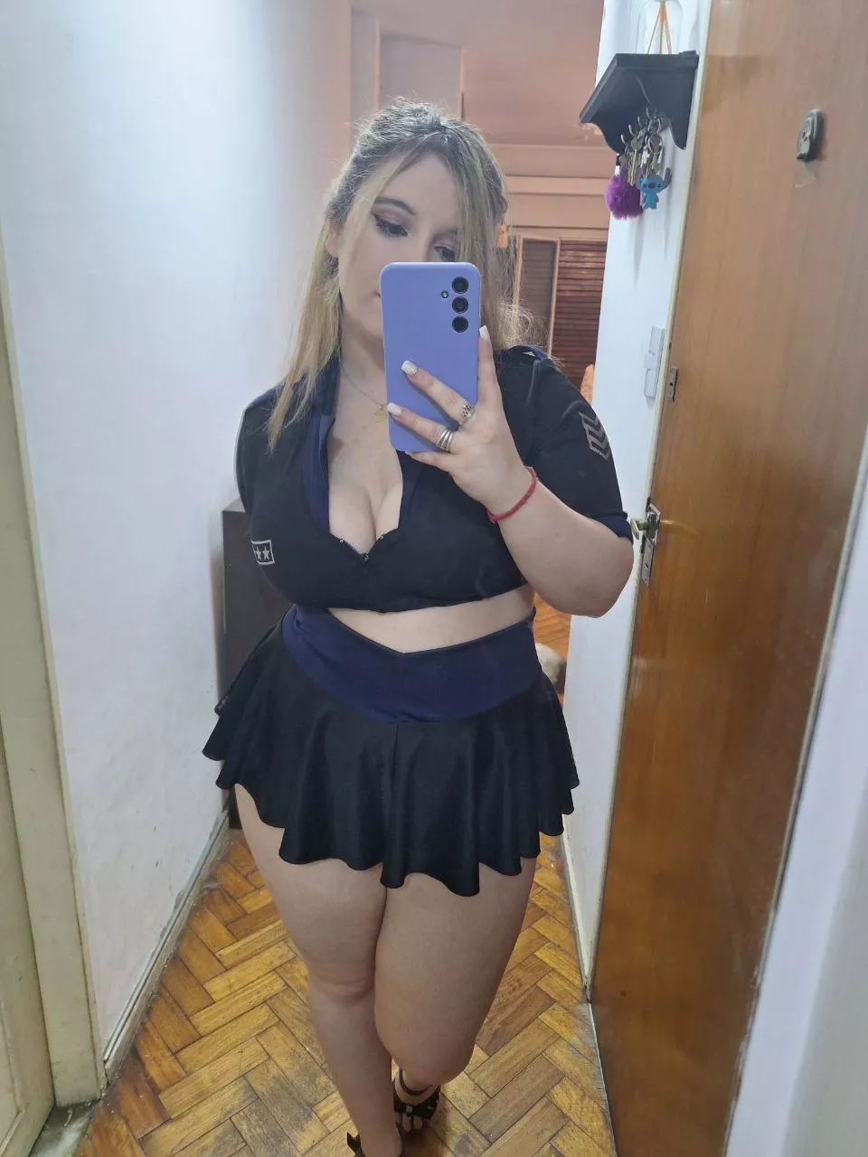 do I look good in my blue top?