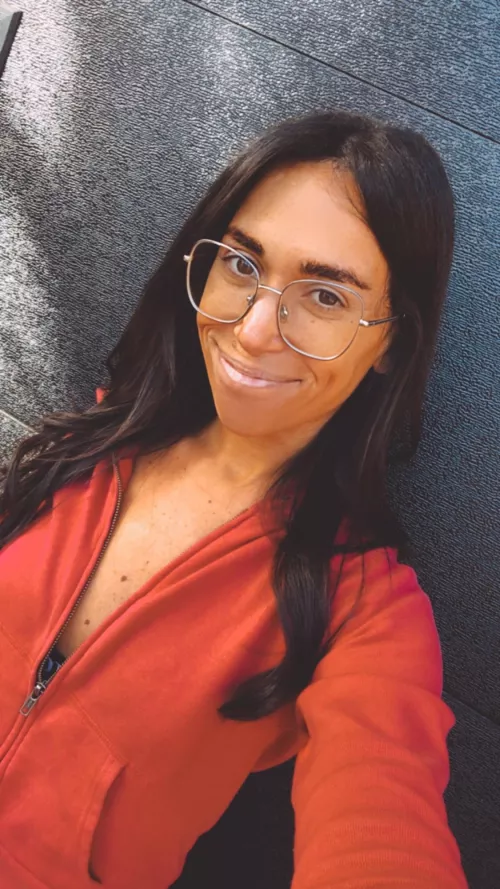 Enjoying the mild and summer weather today