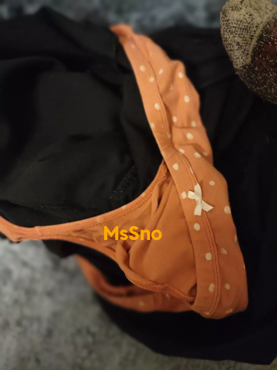 Feels good to peel these sweaty panties off after a 12 hour shift.