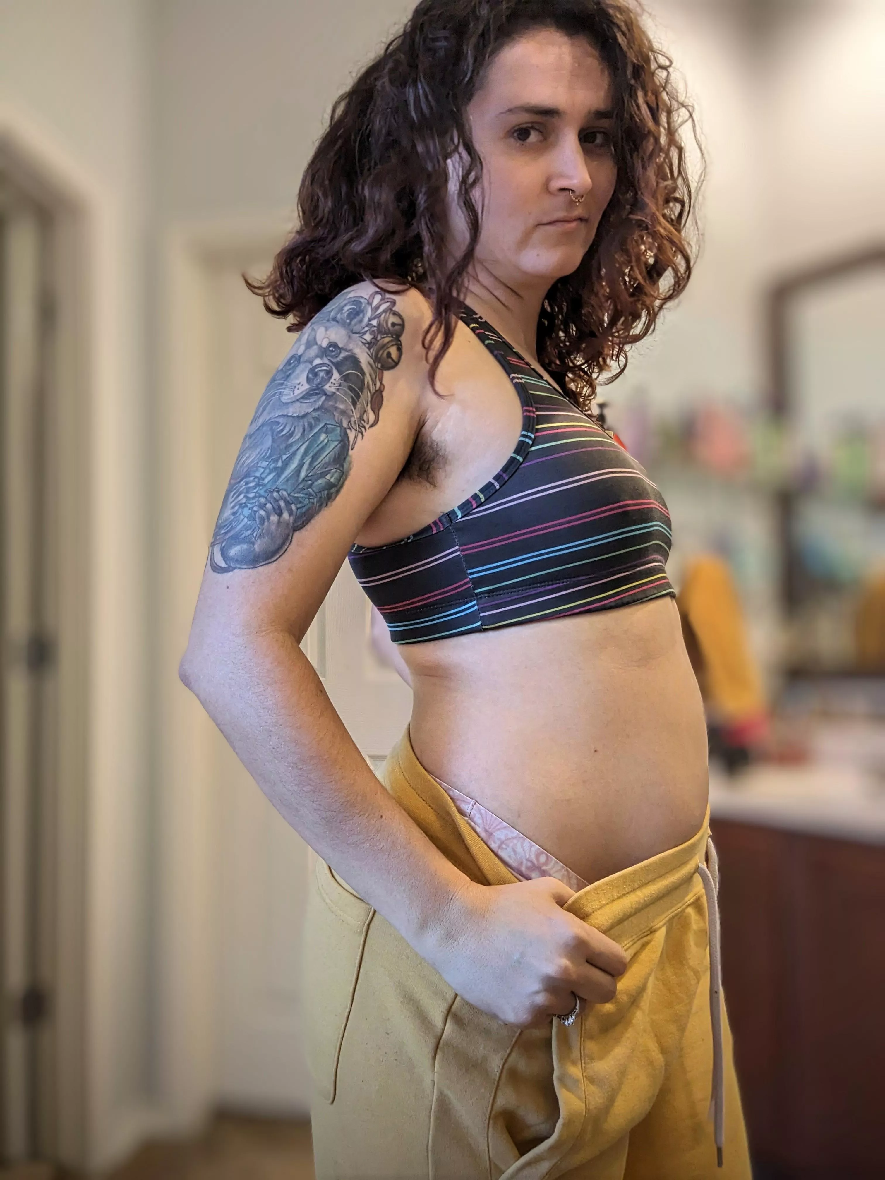 Growing it out again.