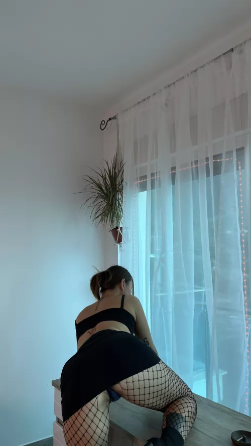 Guess what colour panties I have under my skirt