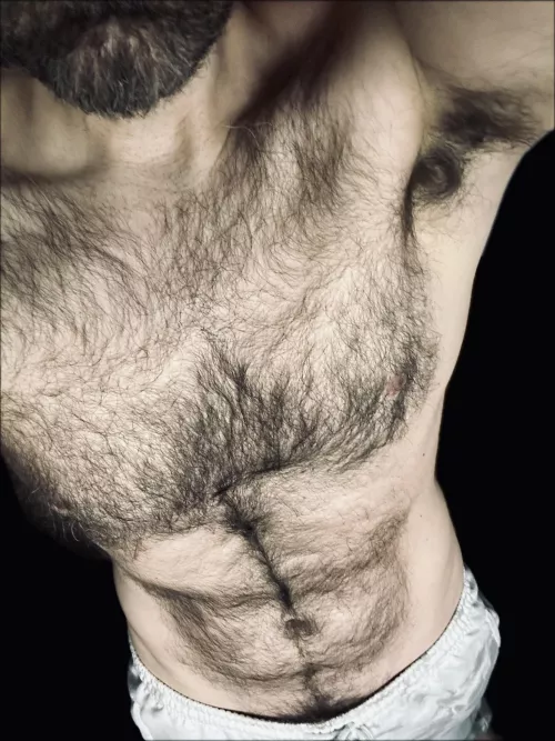 Hairy from head to toe...