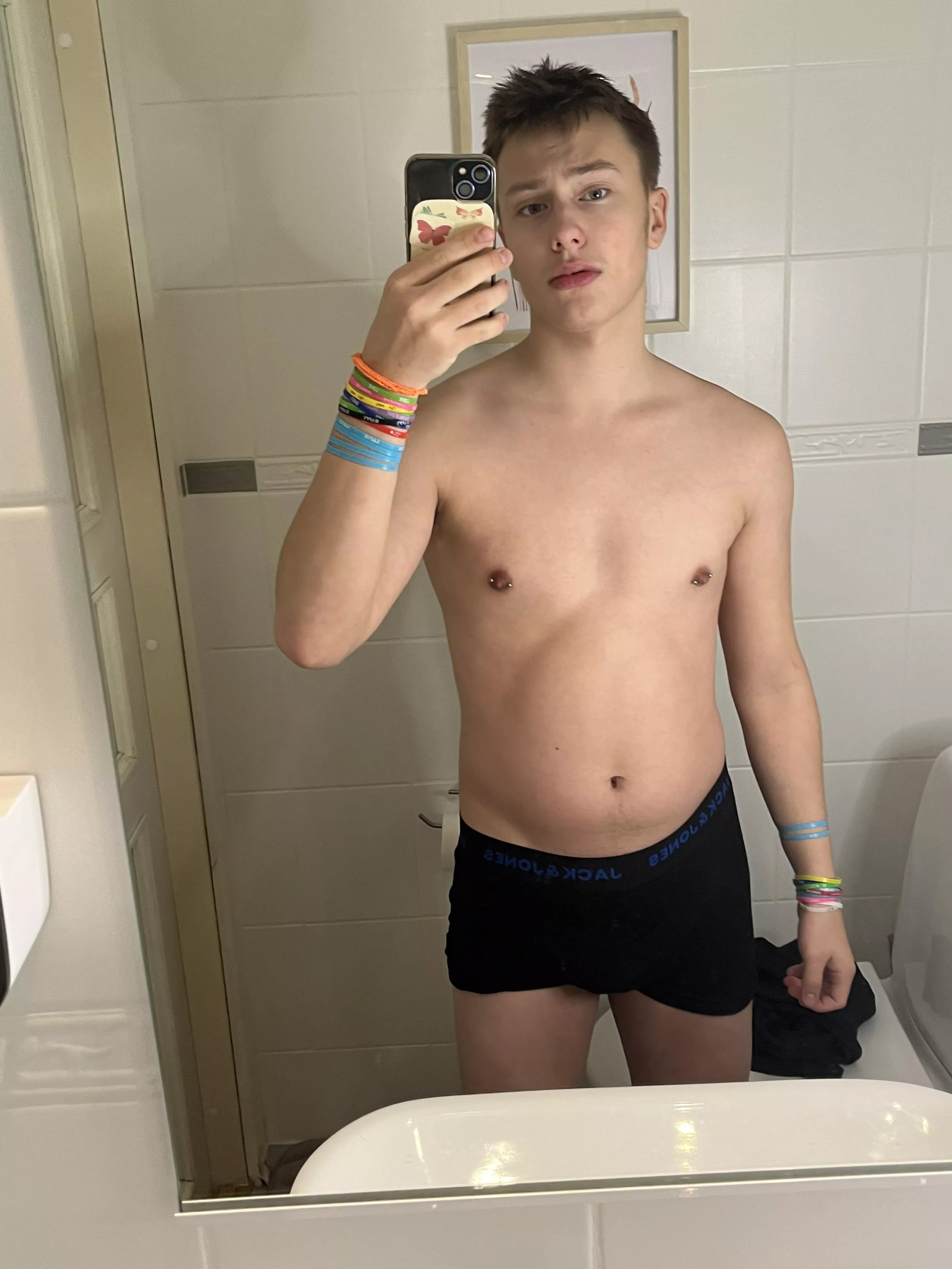 I always walk like this around my house🥵