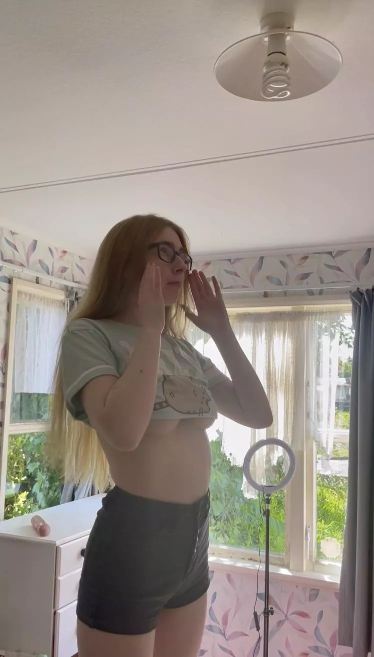 I think this top might be a little too small for me