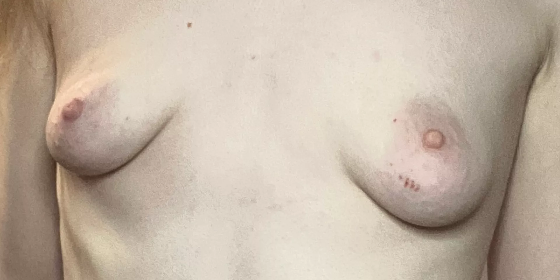 I'm sure you've never had a dessert that looked better than my little tits with areolas